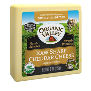 Raw Sharp Cheddar Cheese