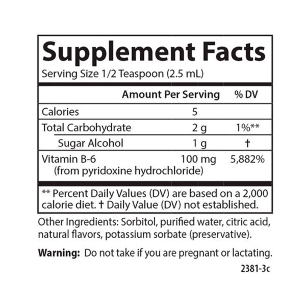 Vitamin B-6 Liquid - Image 4