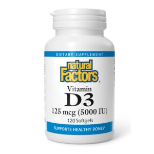 Vitamin D3 5000 IU 120 Softgels