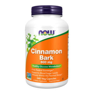 Cinnamon Bark 600 mg Veg 240 Capsules