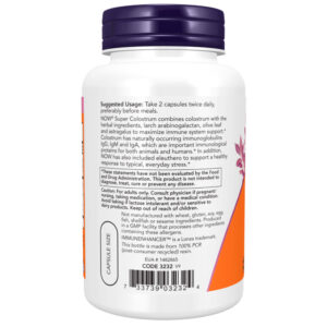 Super Colostrum 500 mg Veg Capsules