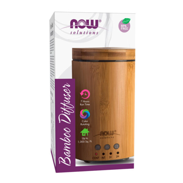 Ultrasonic Real Bamboo Essential Oil Diffuser