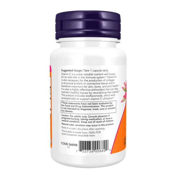 Vitamin C-1000 Veg 500 Capsules - Image 3