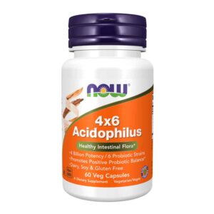 Acidophilus 4×6 60 Veg Capsules