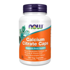 Calcium Citrate 120 Veg Capsules