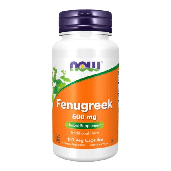 Fenugreek 500 mg 100 Veg Capsules