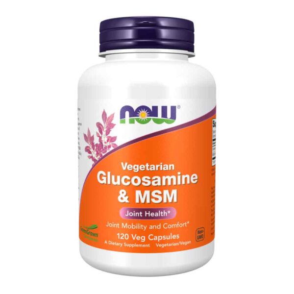 Glucosamine & MSM (Vegetarian) 120 Veg Capsules