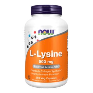 L-Lysine 500 mg 250 Veg Capsules