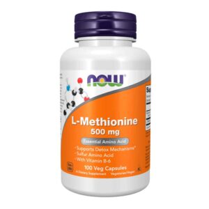 L-Methionine 500 mg Veg Capsules