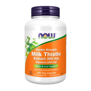 Milk Thistle Extract, Double Strength 300 mg 200 Veg Capsules