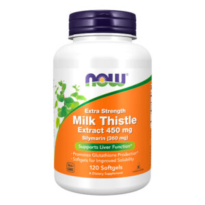 Milk Thistle Extract, Extra Strength 450 mg Softgels