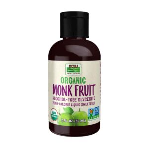 Monk Fruit Liquid, Organic Alcohol-Free Glycerite