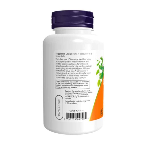 Olive Leaf Extract, Extra Strength Veg Capsules - Image 3