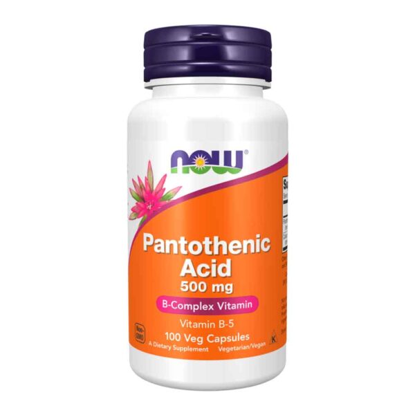 Pantothenic Acid 500 mg 100 Veg Capsules