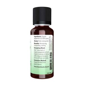 Peppermint Oil, Organic 1 fl oz