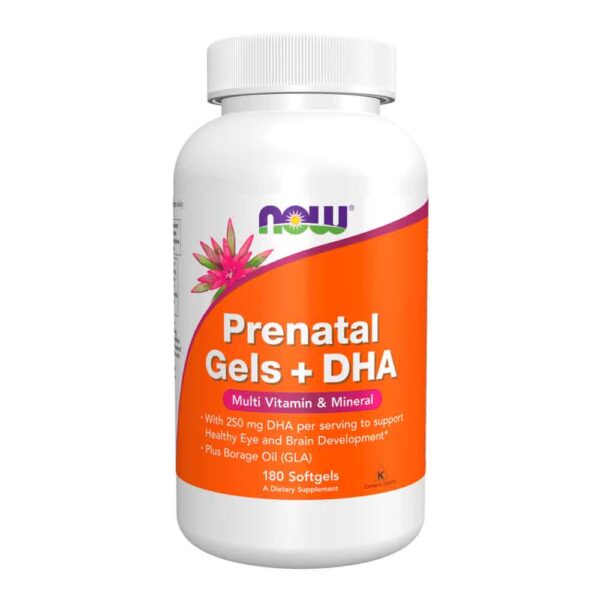 Prenatal Gels + DHA 180 Softgels