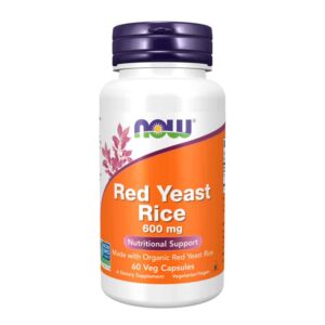 Red Yeast Rice 600 mg 60 Veg Capsules
