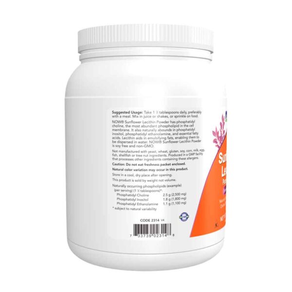 Sunflower Lecithin Pure Powder - Image 3