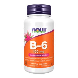 Vitamin B-6 100 mg 100 Veg Capsules