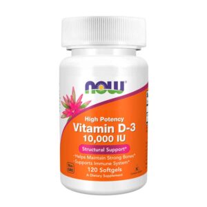 Vitamin D-3 10,000 IU 120 Softgels