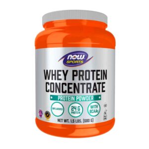 Whey Protein Concentrate, Unflavored Powder 1.5 lb