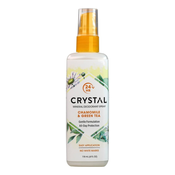 Crystal Deodorant Spray Chamomile and Green Tea