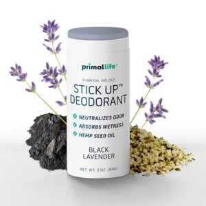 Primal Life Stick Up Deodorant Black Lavender