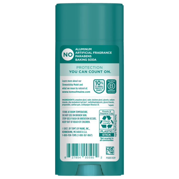 Toms Unscented Deodorant - Image 2