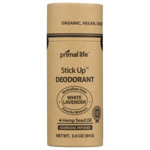 Primal Life Stick Up Deodorant White Lavender