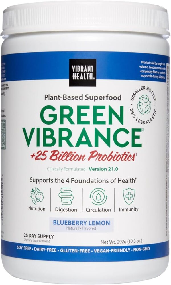 Green Vibrance Blueberry Lemon