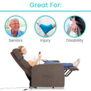 Vive Large Lift Chair | Low-Cost Power Lift Recliner